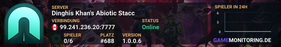 Dinghis Khan's Abiotic Stacc