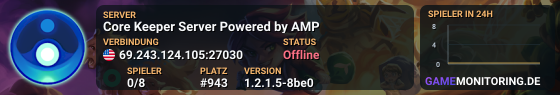 Core Keeper Server Powered by AMP