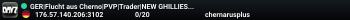 GER|Flucht aus Cherno|PVP|Trader|NEW GHILLIES|AIRDROPS|BBP|KeyC