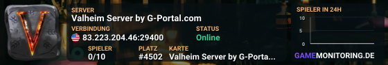 Valheim Server by G-Portal.com