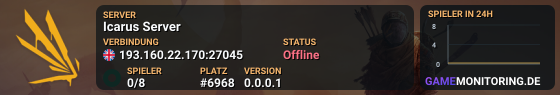 Icarus Server