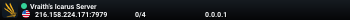 Vraith's Icarus Server