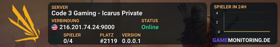 Code 3 Gaming - Icarus Private