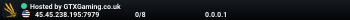Hosted by GTXGaming.co.uk