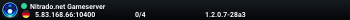 Nitrado.net Gameserver