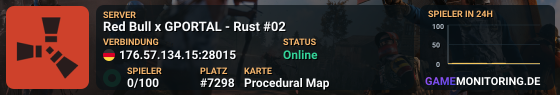 Red Bull x GPORTAL - Rust #02
