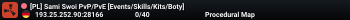 [PL] Sami Swoi PvP/PvE [Events/Skills/Kits/Boty]