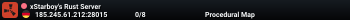 xStarboy's Rust Server