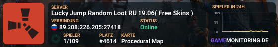 Lucky Jump Random Loot RU 05.06( Free Skins )