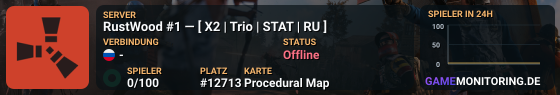 RustWood #1 —  [ X2 | Trio | STAT | RU ]