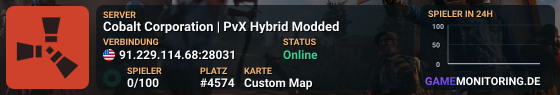 Cobalt Corporation | PvX Hybrid Modded