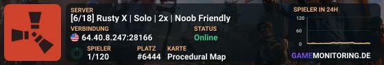 [6/4] Rusty X | Solo | 2x | Noob Friendly