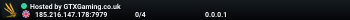 Hosted by GTXGaming.co.uk