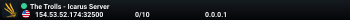 The Trolls - Icarus Server