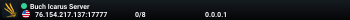 Buch Icarus Server