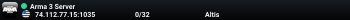 Arma 3 Server