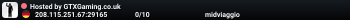 Hosted by GTXGaming.co.uk