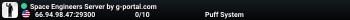Space Engineers Server by g-portal.com