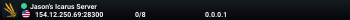 Jason's Icarus Server
