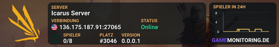 Icarus Server