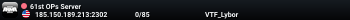 61st OPs Server