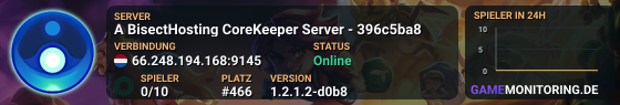 A BisectHosting CoreKeeper Server - 396c5ba8