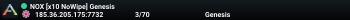 NOX [x10 NoWipe] Genesis