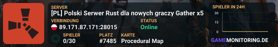 [PL] Polski Serwer Rust dla nowych graczy PVE +PVP