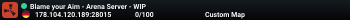 Blame your Aim-the best Arena Server-1v1|Horse-1v1|FC|Arena|Cus