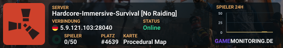 "Friendly" Hardcore-Prim-Survival [No Raiding] Next Wipe: 2.7.2