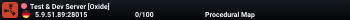 Test & Dev Server [Oxide]