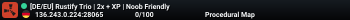 [DE/EU] Rustify Trio | Vanilla+ 2x | FullWipe 05.06