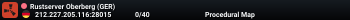 Rustserver Oberberg (GER)