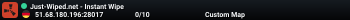 Just-Wiped.net - Instant Wipe