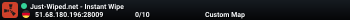 Just-Wiped.net - Instant Wipe