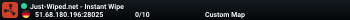 Just-Wiped.net - Instant Wipe