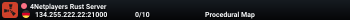 4Netplayers Rust Server