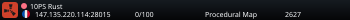 10PS Rust