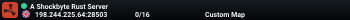 A Shockbyte Rust Server