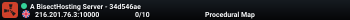 A BisectHosting Server - 34d546ae