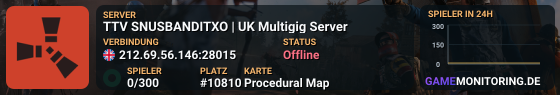 TTV SNUSBANDITXO | UK Multigig Server