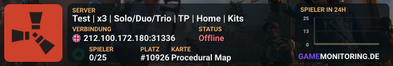 Test | x3 | Solo/Duo/Trio | TP | Home | Kits