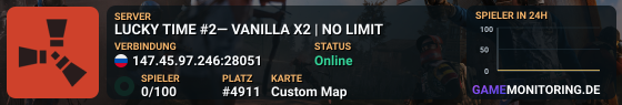 LUCKY TIME #2— VANILLA X2 | NO LIMIT