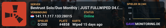 Bestrust Solo/Duo Monthly | JUST FULLWIPED 04.06 06/04