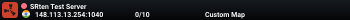 SRten Test Server