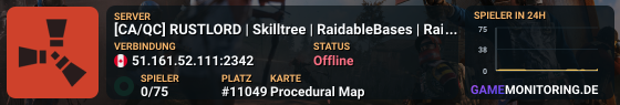 [CA/QC] RUSTLORD | Skilltree | RaidableBases | RaidableBOATS