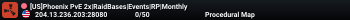[US]Phoenix PvE 2x|RaidBases|Events|RP|Monthly