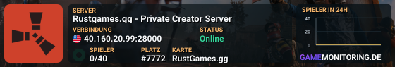 Rustgames.gg - Private Creator Server
