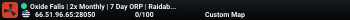 Oxide Falls | 2x Monthly | 7 Day ORP | Raidable Bases | Roaming