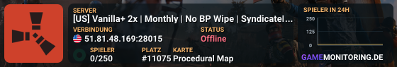 [US] Vanilla+ 2x | Monthly | No BP Wipe | SyndicateNetwork.gg